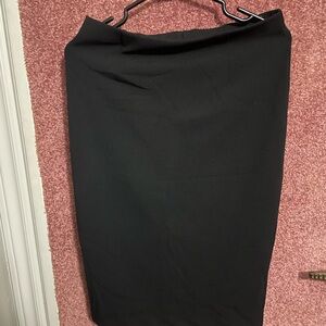 Dynamite Classic Black Pencil Skirt